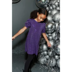 Next Robe En Jersey Scintillant -Velousia Soldes Boutique 25b6b9118edb90f97b1b1daeb3eee239