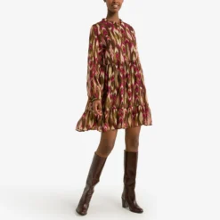 ONLY Robe Courte, Manches Longues, Imprimée 5 ONLY Robe Courte, Manches Longues, Imprimée -Velousia Soldes Boutique 2675e739870dec7baa7f89b6c59435a6