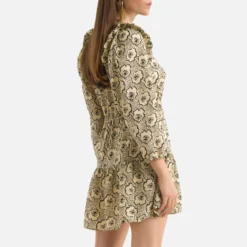 Ba&sh Robe Courte Imprimé Graphique, GRAZIE -Velousia Soldes Boutique 27f7b9d746b5f94b02f65cc63e3434f9