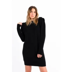 Robe Pull Aux épaules Sur Dimensionnées -Velousia Soldes Boutique 2a309c3ef8de2aa66b670e8d9de92bb0