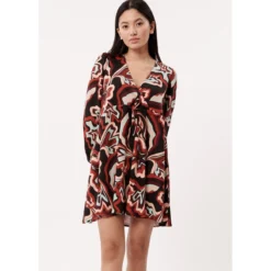 FRNCH Robe Col V GLADICE -Velousia Soldes Boutique 2b41acebbbeccdf416438e1c9f333c49