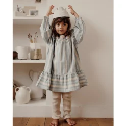 Robe Manches Longues Rayée -Velousia Soldes Boutique 2b9dd8242fc3635e3b79d87d91da0bb3