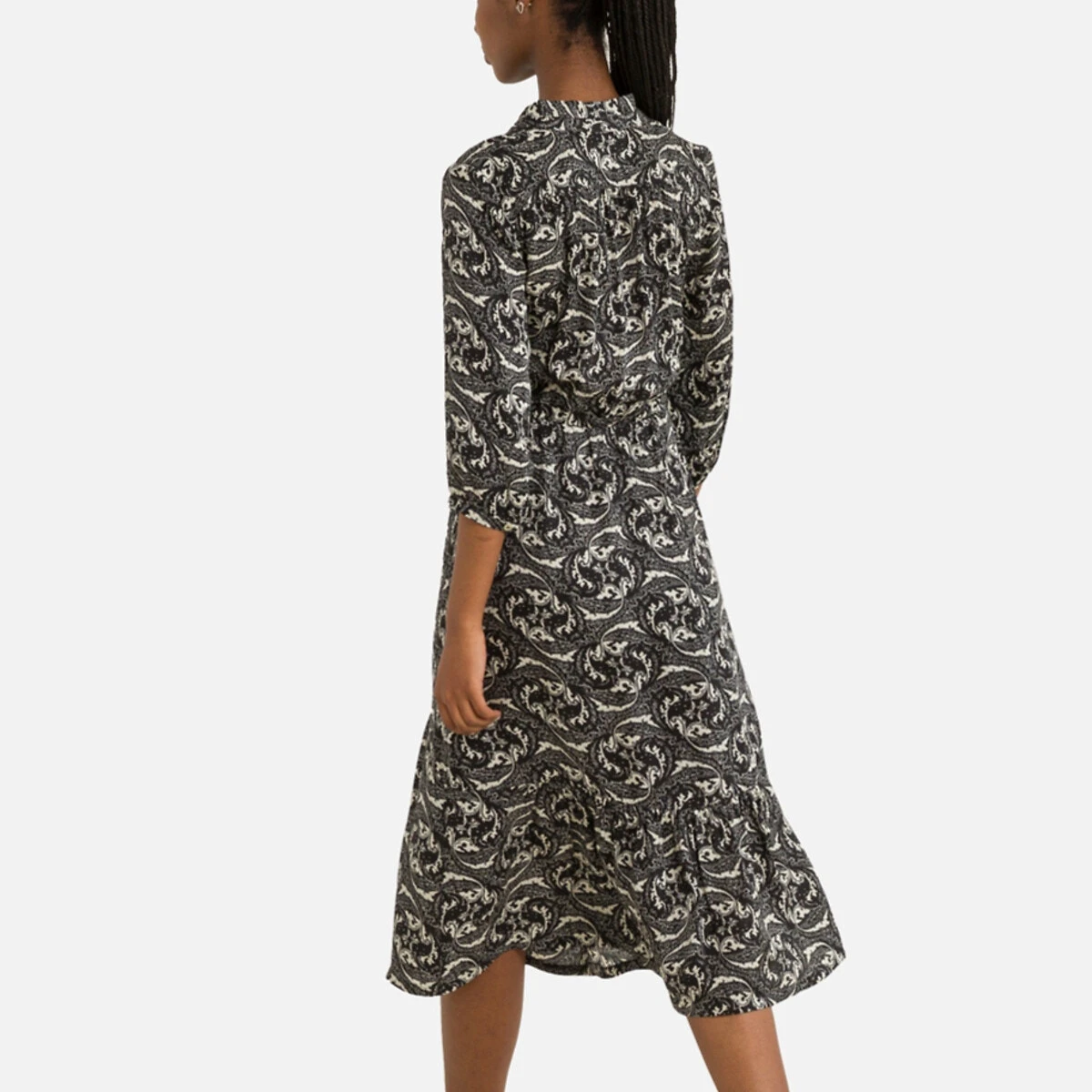 Ba&sh Robe Droite Imprimée KEZIA DRESS 4 Ba&sh Robe Droite Imprimée KEZIA DRESS – Image 4