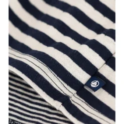 PETIT BATEAU Robe Manches Longues En Tubique Rayé -Velousia Soldes Boutique 2cf52ed30195efd4d5cca25d5ae058e4