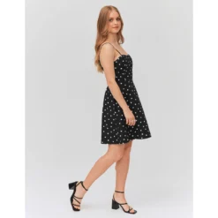 Robe Bustier à Pois En Lin 13 Robe Bustier à Pois En Lin -Velousia Soldes Boutique 2e7c366b9153cdfb977640c6ebb697e6