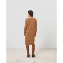 RODIER Robe Midi Col V Cachemire -Velousia Soldes Boutique 309b3911bb9469d2c7da1006358c6748