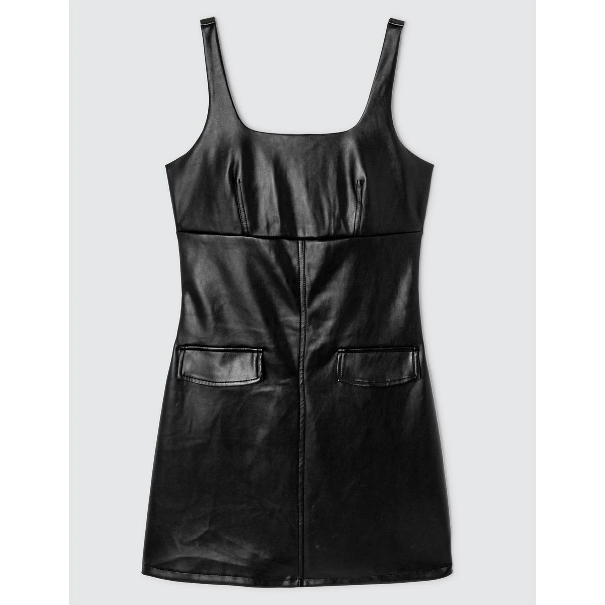 Robe Chasuble En Simili Cuir 2 Robe Chasuble En Simili Cuir – Image 2