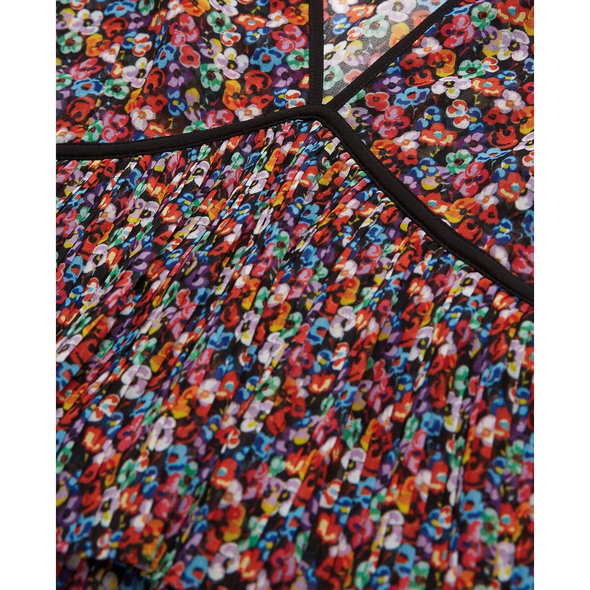 THE KOOPLES Robe Patineuse Imprimé Floral, Courte 5 THE KOOPLES Robe Patineuse Imprimé Floral, Courte – Image 5