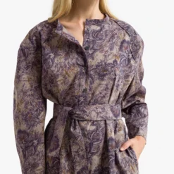 Soeur Robe Imprimée, Manches Longues VEENA -Velousia Soldes Boutique 334ebd4dc6ca32b768404187ac4f2645