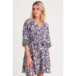 Robe évasée à Manches 3/4 -Velousia Soldes Boutique 34c298a5a31ba39f9d9f2ac5862690f9