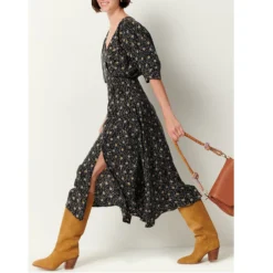 Sessun Robe Portefeuille Giuliana -Velousia Soldes Boutique 366de4aebed3df5e74f4dce80e1cfdcd