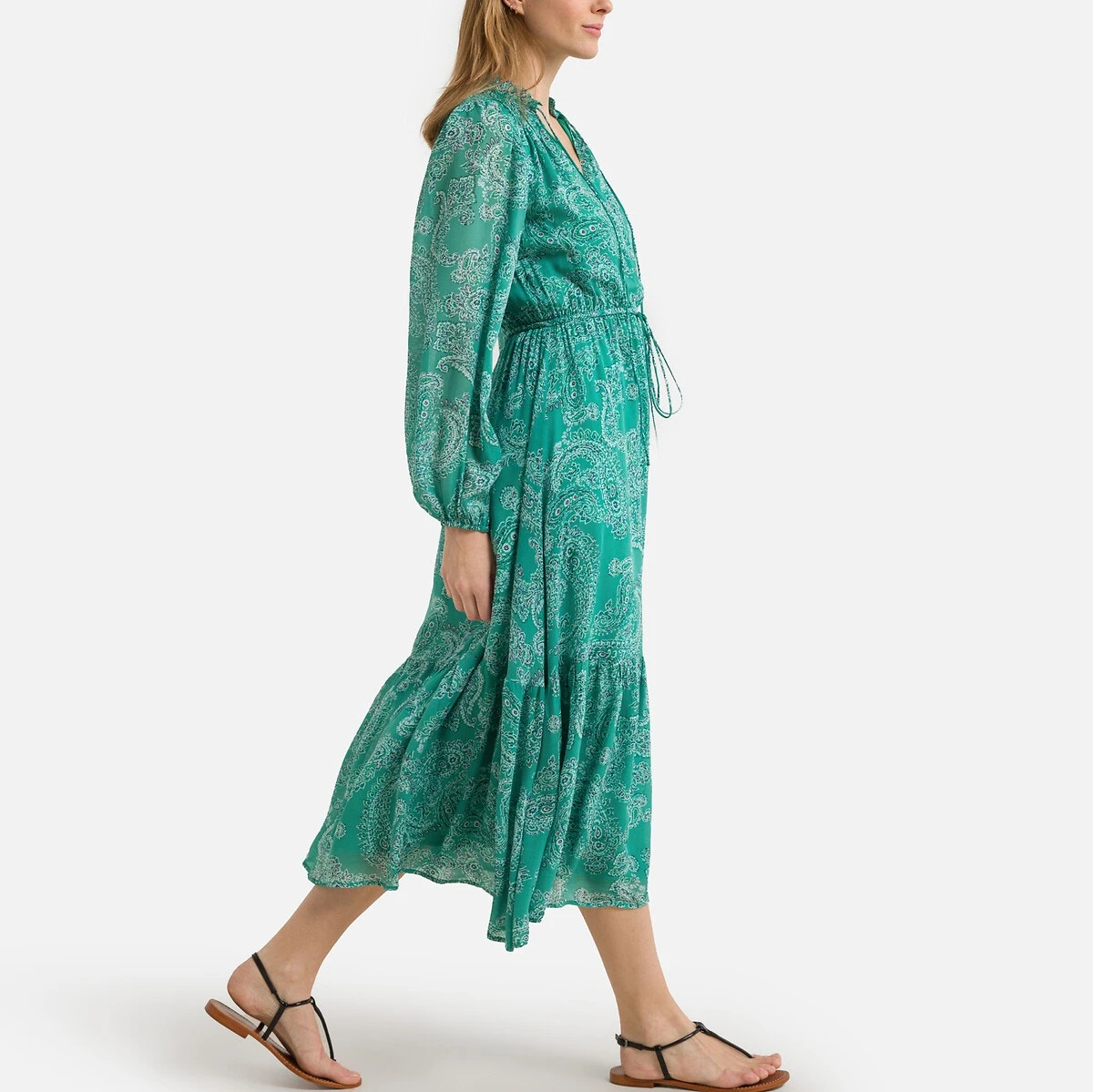 Suncoo Robe Imprimée Cachemire Caina 2 Suncoo Robe Imprimée Cachemire Caina – Image 2