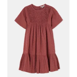 Robe à Manches Courtes -Velousia Soldes Boutique 3951446efe9a844118045ae92b8c049a