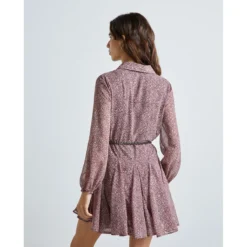 Robe Courte En Gaze -Velousia Soldes Boutique 39c296c8614993a6e18e5e2e6fa9d11c