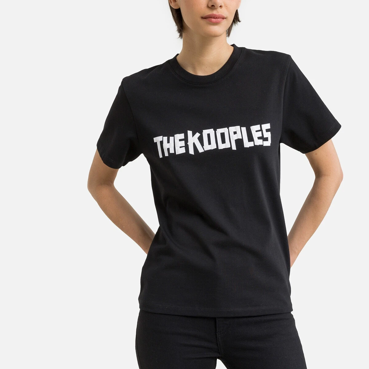 THE KOOPLES Robe Droite Imprimée, Longue, Fines Bretelles 16 THE KOOPLES Robe Droite Imprimée, Longue, Fines Bretelles – Image 16