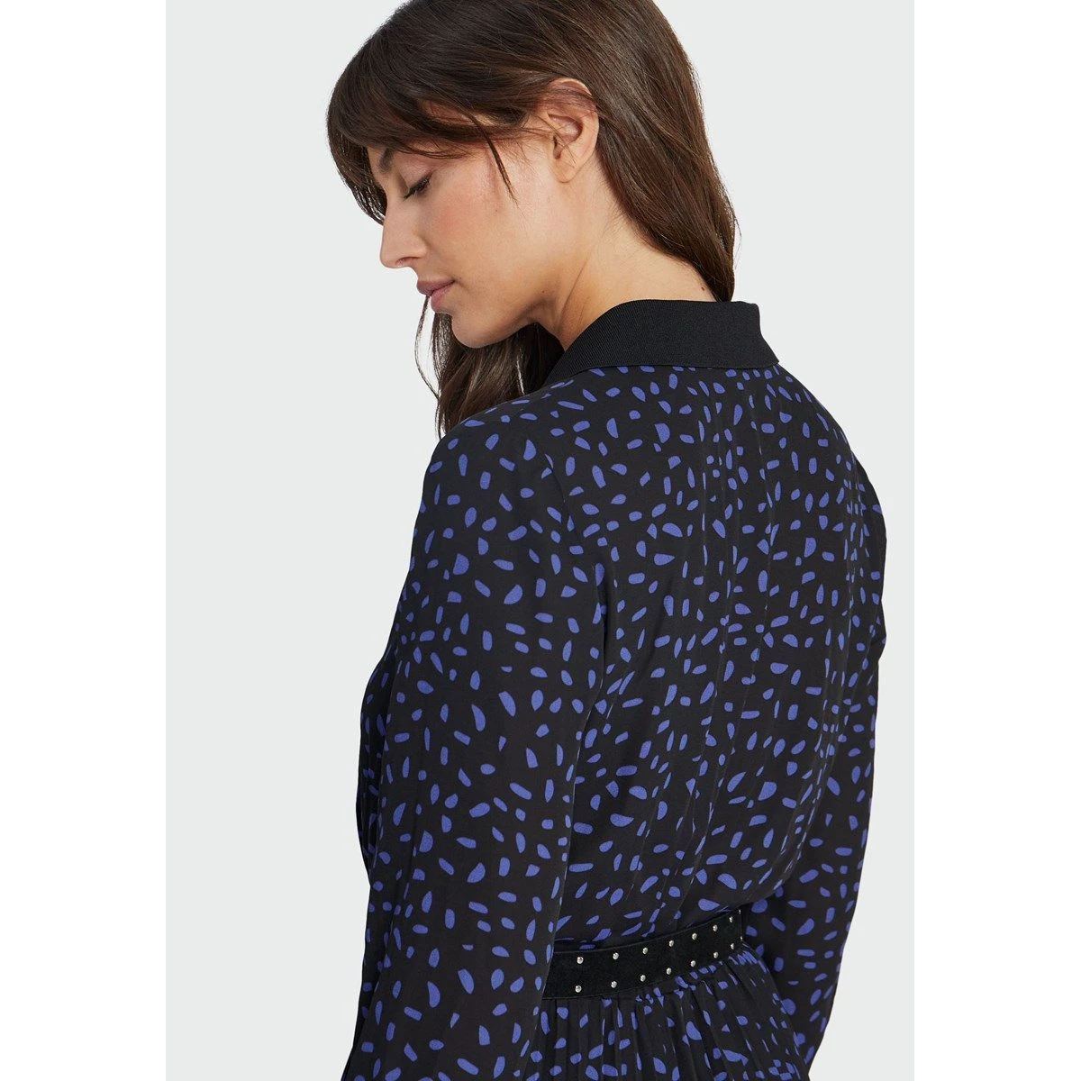 Robe Longue Plissée Pois Revisités 5 Robe Longue Plissée Pois Revisités – Image 5