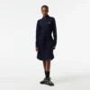 Lacoste Robe Chemise Boutonnée Avec Ceinture Amovible