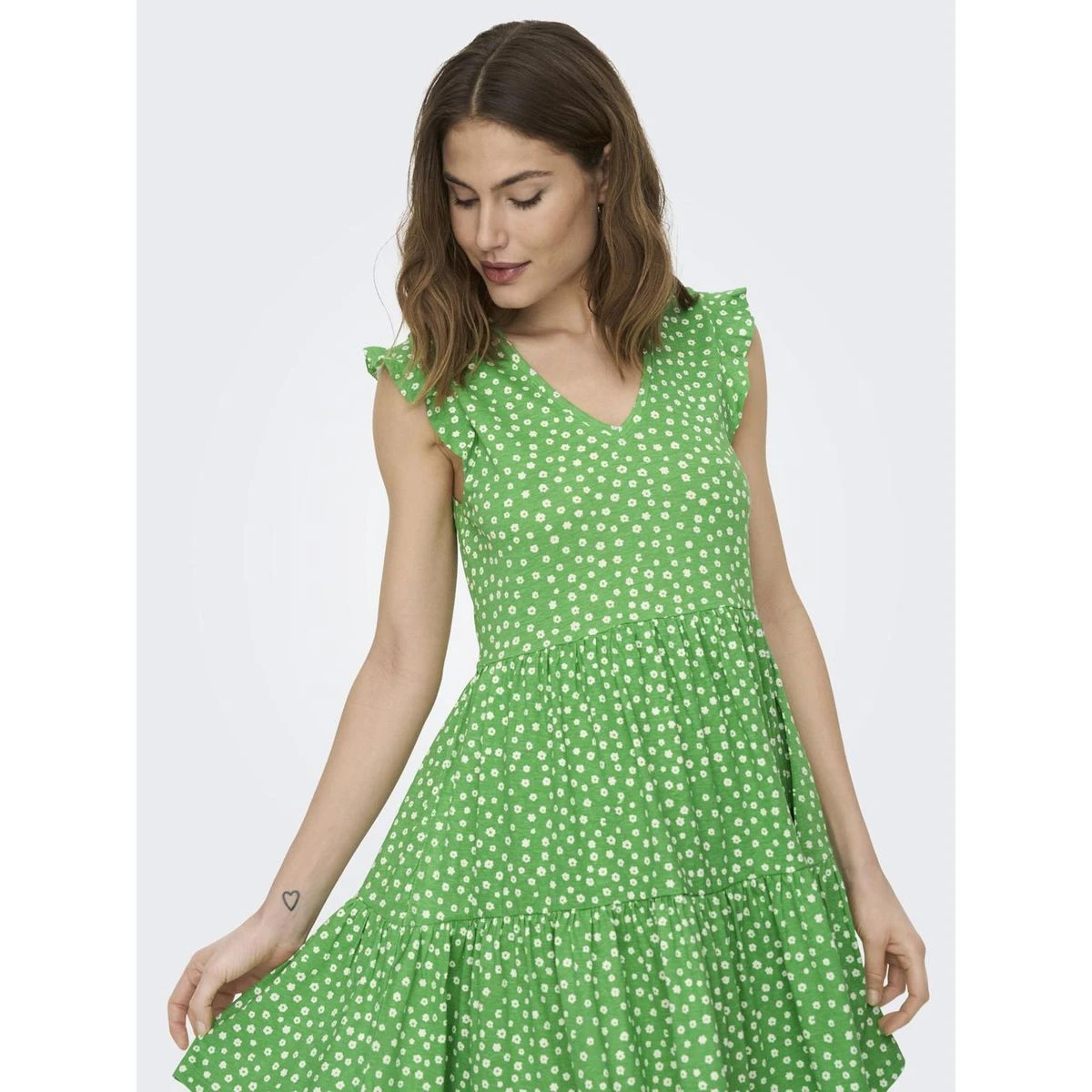 ONLY Robe Courte évasée, Col V 16 ONLY Robe Courte évasée, Col V – Image 16