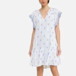 Suncoo Robe Ample Courte, Manches Courtes CRAFT