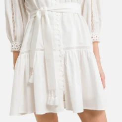 Suncoo Robe Courte évasée Chama -Velousia Soldes Boutique 41cb032e576016cd2e389c6f873450d0