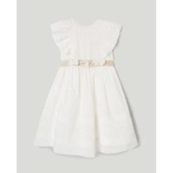 Robe Effet Vaporeux Avec Ceinture Large à Motif -Velousia Soldes Boutique 43df9ad00af11361df5ead1ba3d5c7c4