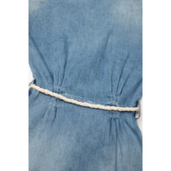 LE TEMPS DES CERISES Robe Droite En Jeans KARITE -Velousia Soldes Boutique 44ee3c0291e7642d455571730e7a2e79