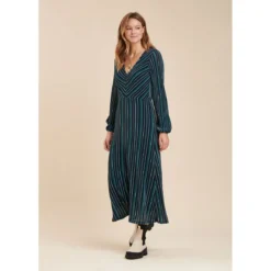 Robe Rayures Multicolores -Velousia Soldes Boutique 45a7c33170e4259ceca41ef9c6db3f82