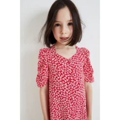 Next Robe à Manches Froncées -Velousia Soldes Boutique 45e540c55712569333a788cc325c6eec