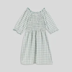 Robe Vichy En Gaze De Coton, Coton BIO -Velousia Soldes Boutique 4665d759f774824875d4e6d4af635f92