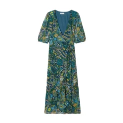 Robe Longue Portefeuille -Velousia Soldes Boutique 467b59f38686270a3f292102fa0c97da