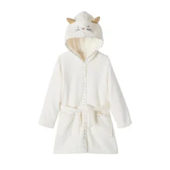 Robe De Chambre Chat En Maille Peluche -Velousia Soldes Boutique 47270fba5ccff3bb3d9b35e35e870991