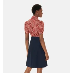 Tara Jarmon Robe Longue évasée -Velousia Soldes Boutique 4922a51d14078dd6b435e94d3a073414