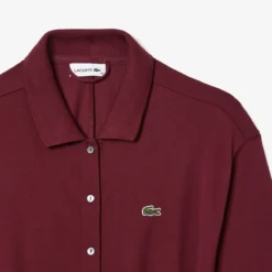 Lacoste Robe Polo évasée En Petit Piqué De Coton -Velousia Soldes Boutique 4934d3ba340951000d14eeb58c7f174c