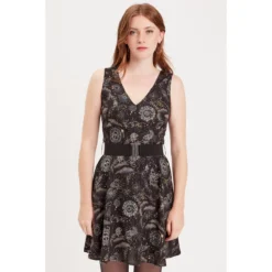 Robe Patineuse Ceinturée 7 Robe Patineuse Ceinturée -Velousia Soldes Boutique 49de25eee4921d9df7fa688dca617e2f