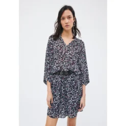 Ikks Robe Courte Imprimé Tachiste