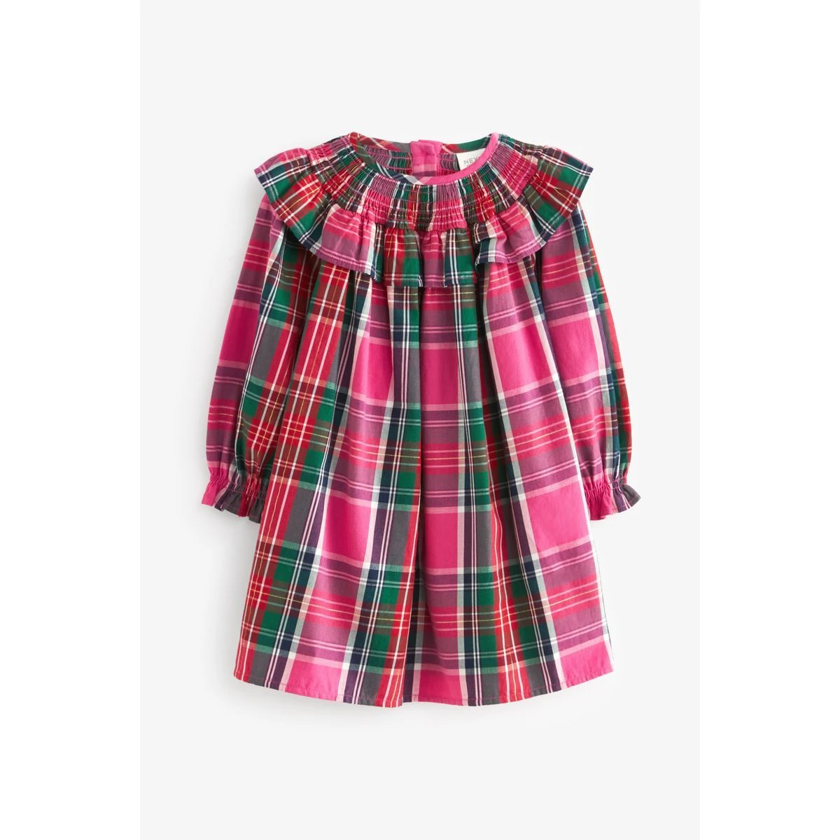 Next Robe Froncée Aux Carreaux 1 Next Robe Froncée Aux Carreaux