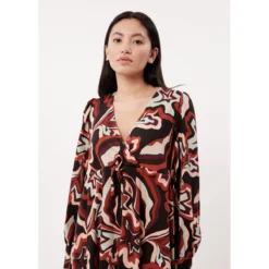 FRNCH Robe Col V GLADICE -Velousia Soldes Boutique 4bae0f29e64346c0c10aa46cb6964aa0