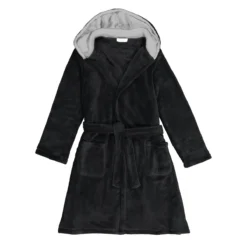 Robe De Chambre En Polaire à Capuche