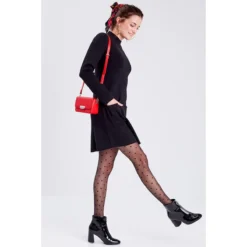 Robe Pull Droite Avec Poches -Velousia Soldes Boutique 4ce55430d00def834ffb40b6122e23e7