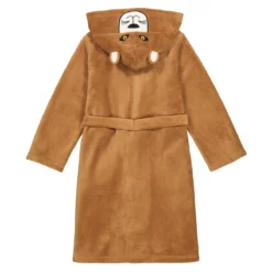 Robe De Chambre Maille Polaire, Capuche Brodée -Velousia Soldes Boutique 4f27f422e962332cb6d5dcf9469c3e29