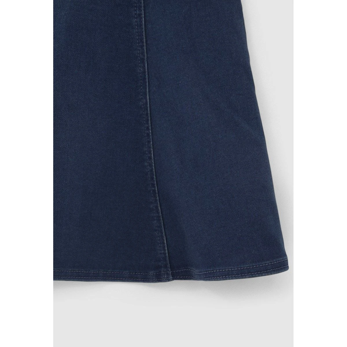 Robe Patineuse En Jean Brut Brodée 3 Robe Patineuse En Jean Brut Brodée – Image 3