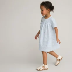 Robe Manches Courtes Rayée 6 Robe Manches Courtes Rayée -Velousia Soldes Boutique 5046b0c4601c0e088d76ecf6b7abcbeb