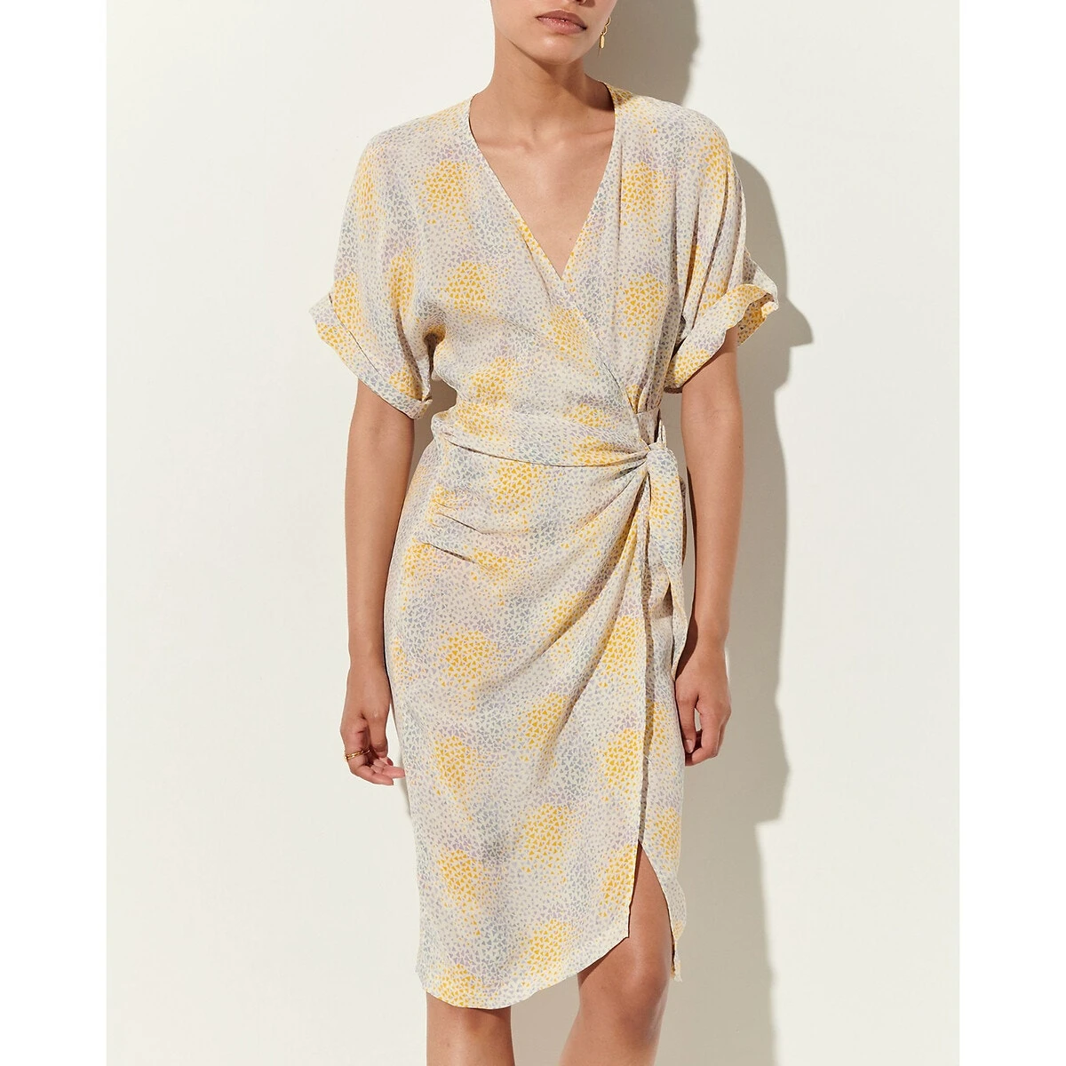 Sessun Robe Portefeuille, Manches Courtes Sista 5 Sessun Robe Portefeuille, Manches Courtes Sista – Image 5