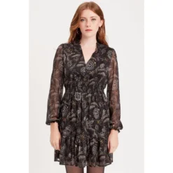 Robe évasée Smockée -Velousia Soldes Boutique 50b6351e08b999361ca97d7eb000da2a