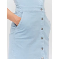 Robe En Velours Boutonnée -Velousia Soldes Boutique 50cd886ce4a6ad24828fb381a0bcc564