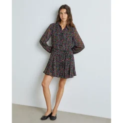 Robe Courte En Gaze -Velousia Soldes Boutique 52e7dd2b8e7ffd26de3d3a82087d8c66