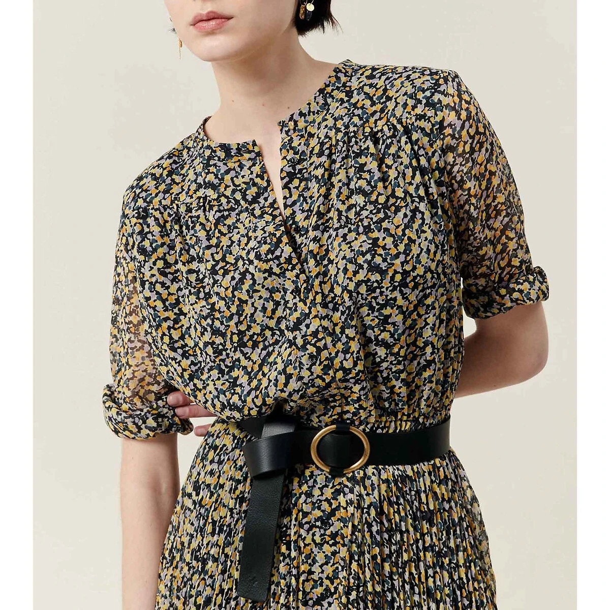 Sessun Robe Longue Imprimée PAINTERLY 2 Sessun Robe Longue Imprimée PAINTERLY – Image 2