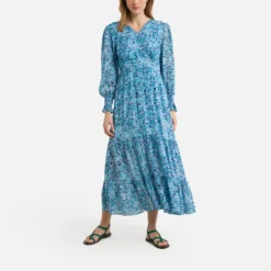 Suncoo Robe Longue Imprimée Candyce