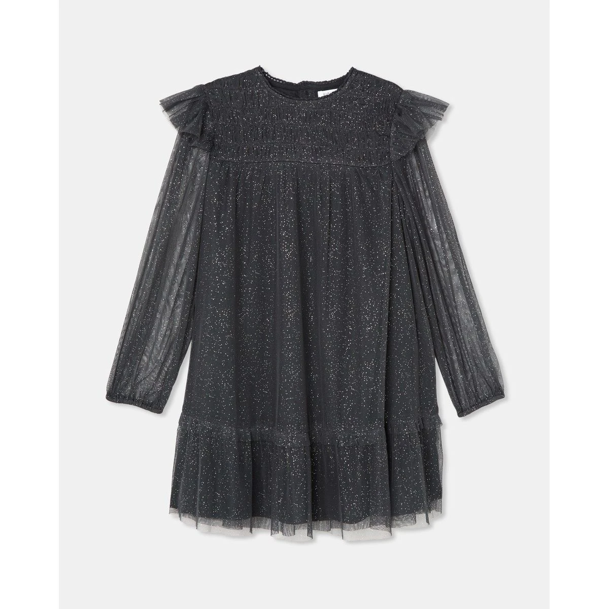 Robe En Tulle à Manches Longues 3 Robe En Tulle à Manches Longues – Image 3