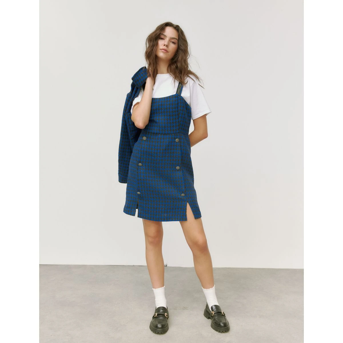 Robe Chasuble Courte En Tweed 1 Robe Chasuble Courte En Tweed